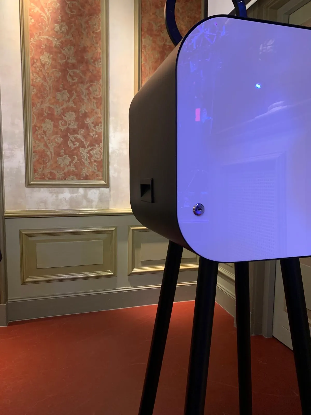 Photobooth van Grunn Fotofunn op een evenementlocatie