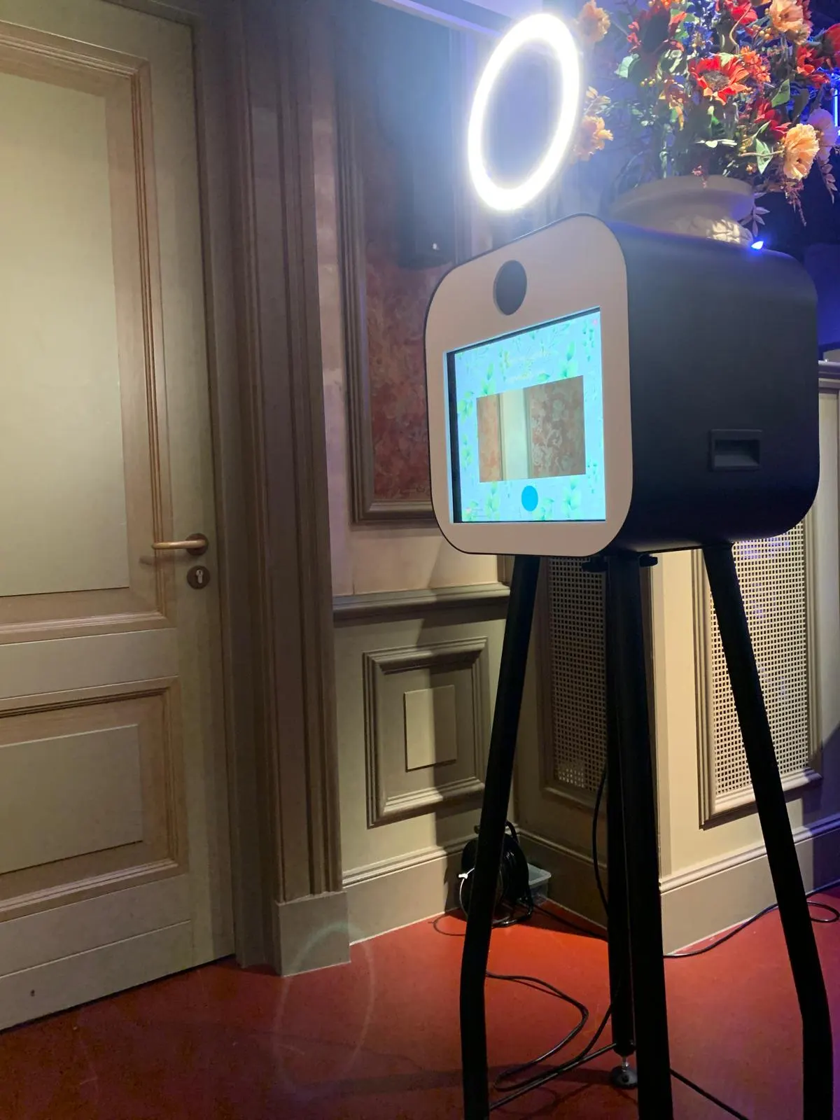 Photobooth van Grunn Fotofunn op een evenementlocatie