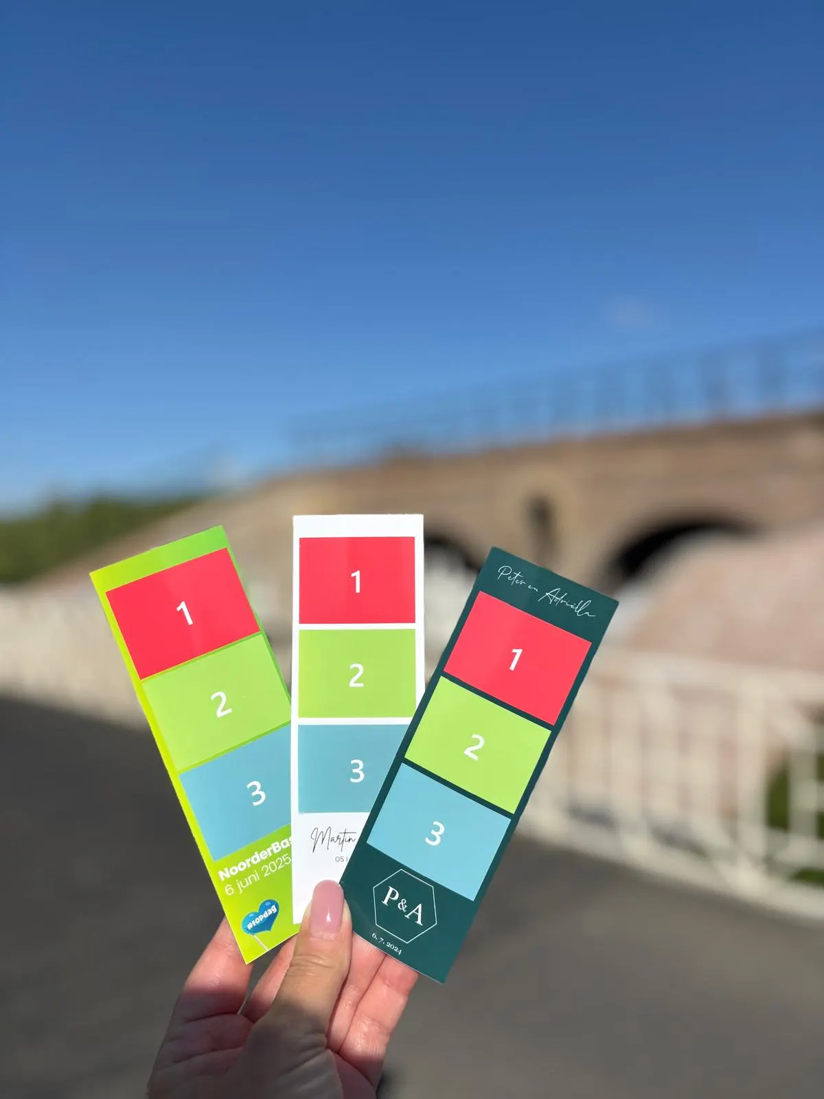 Persoonlijke fotostrips als herinnering aan een evenement