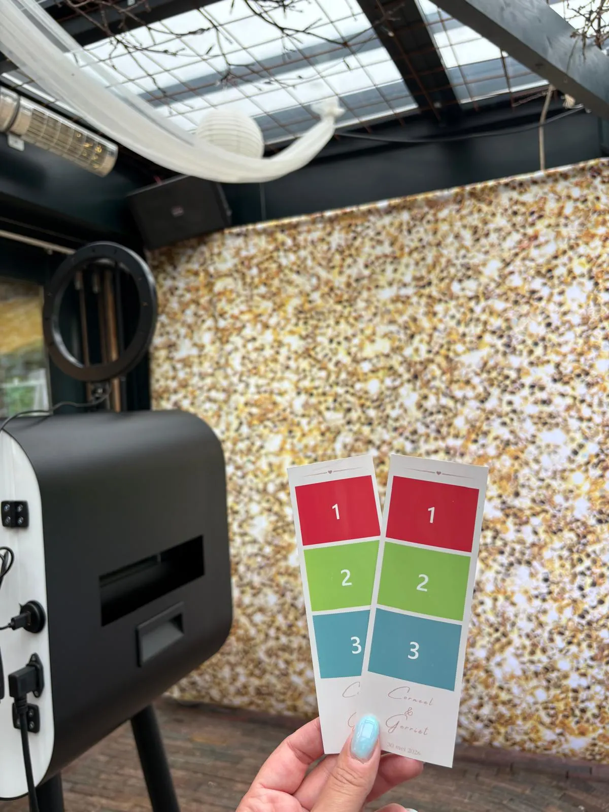 Persoonlijke fotostrips als herinnering aan een evenement