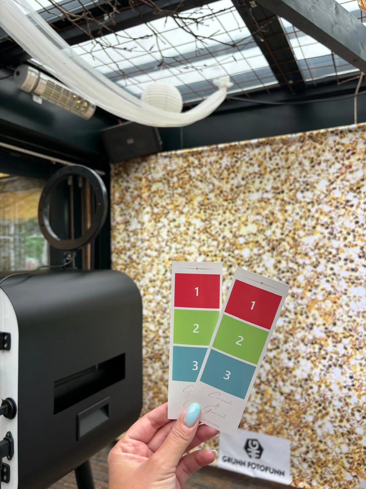 Persoonlijke fotostrips als herinnering aan een evenement